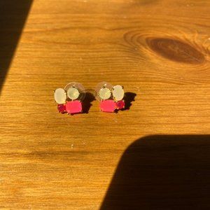 J.Crew Colorful Stone Cluster Earrings